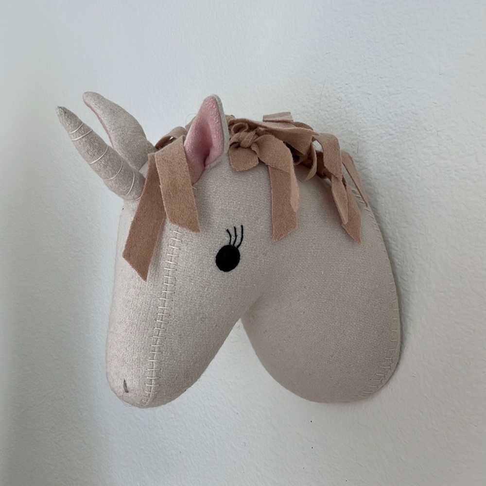 Target Pillowfort Unicorn Head Wall Hanging